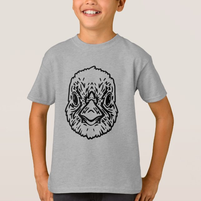 Camiseta Animais da Fazenda Amigos Pintinho (Frente)
