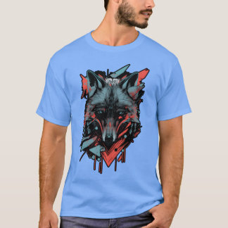 Camiseta Animais da floresta lobo animal selvagem matilha d