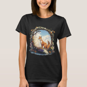 Camiseta Animais das Florestas de Montanha Raposa Natureza