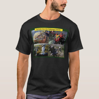 Camiseta Animais das Ilhas Galápagos