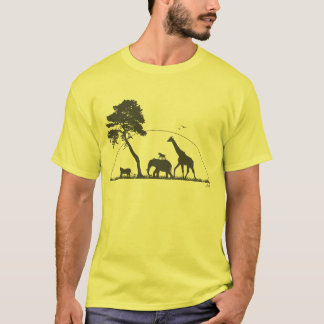 Camiseta Animais de África