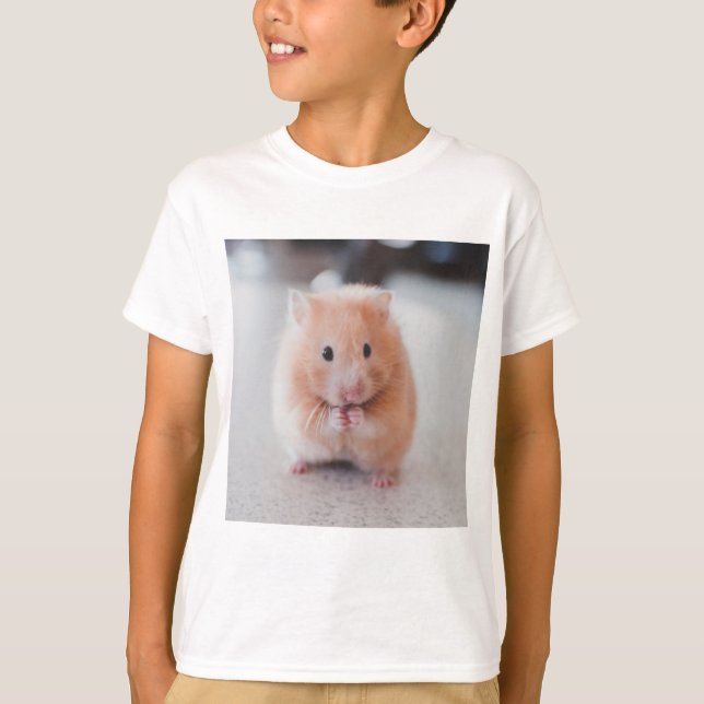 Camiseta Animais de amores de hamster (Frente)