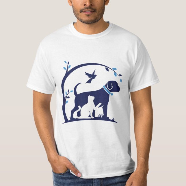 Camiseta Animais de estimação (Frente)