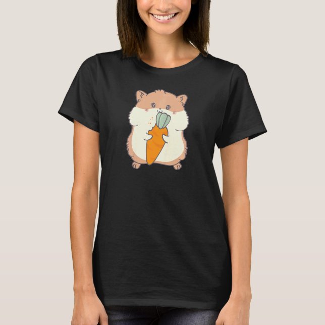 Camiseta Animais de estimação com gráfo de hamster 1 (Frente)