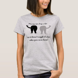 Camiseta Animais de estimação do bumbum do Wiggle