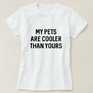 Camiseta Animais de Estimação Mais Legais