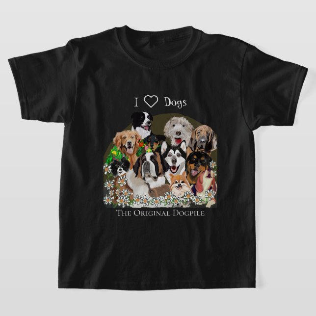 Camiseta Animais de estimação originais, personalizar (Postura )