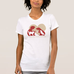Camiseta animais de estimação também precisam do seu amor