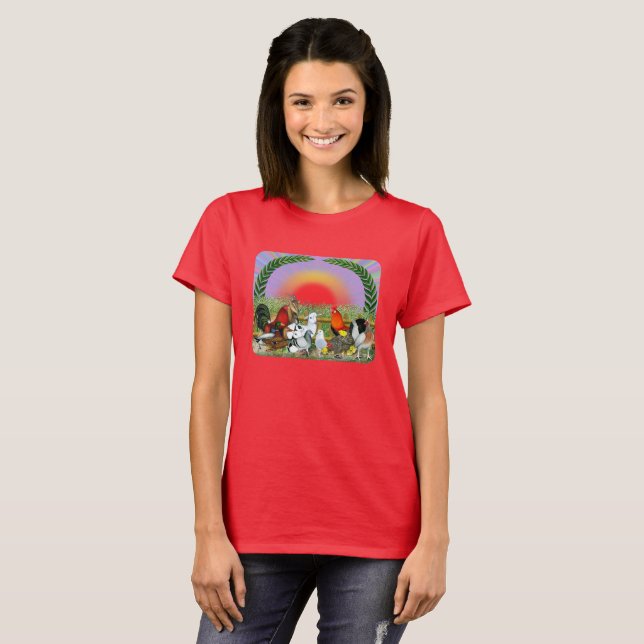 Camiseta Animais de exploração (Frente Completa)