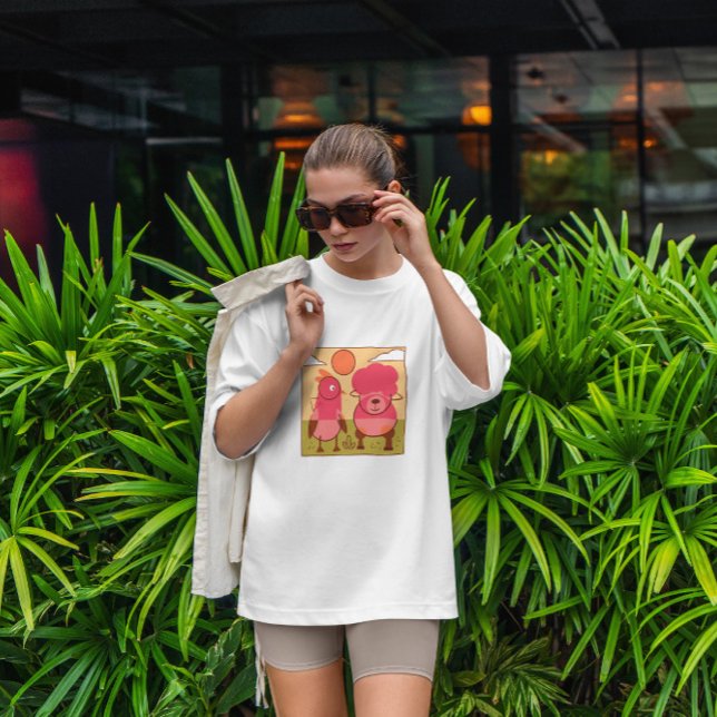 Camiseta Animais de exploração (Criador carregado)