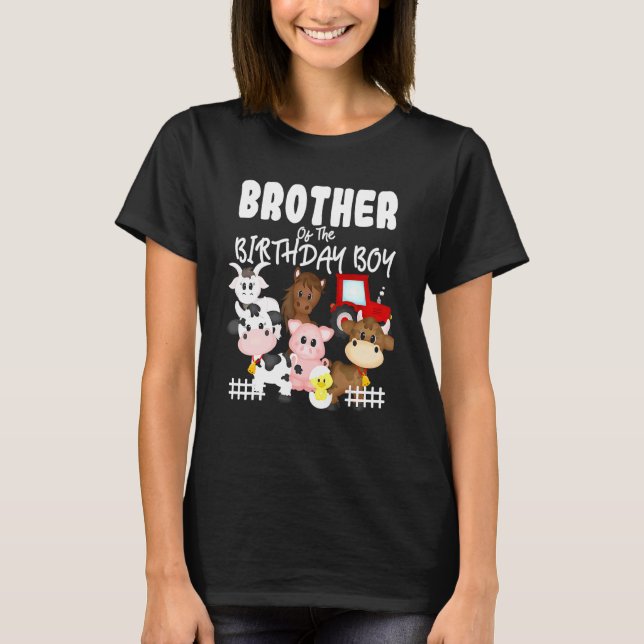 Camiseta Animais De Exploração Fazenda De Barnyard, Irmão D (Frente)