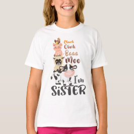 Camiseta Animais De Exploração Primeiro Aniversário A Corre