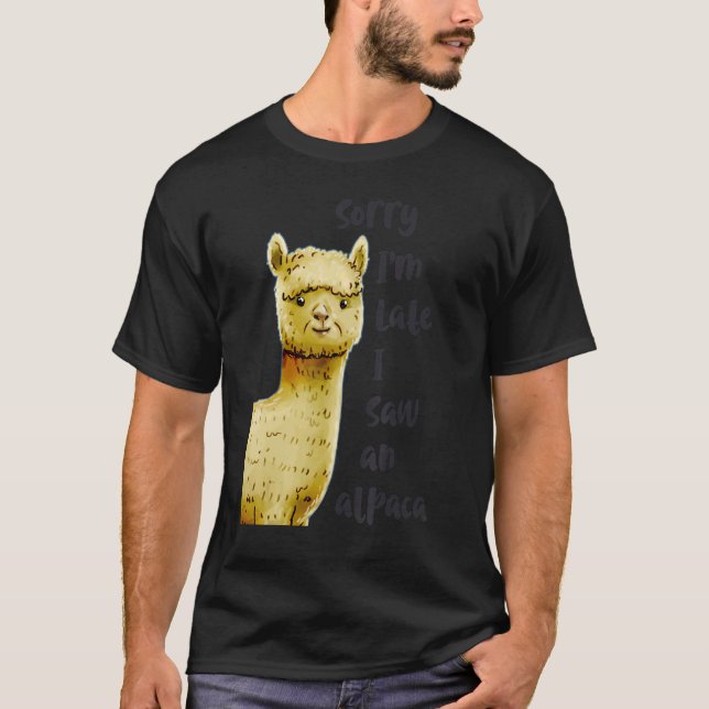 Camiseta Animais de fazenda bonitos no campo, me desculpe p (Frente)
