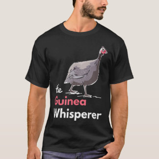 Camiseta Animais de Fazenda de Galinhas da Guiné Aves do Ca