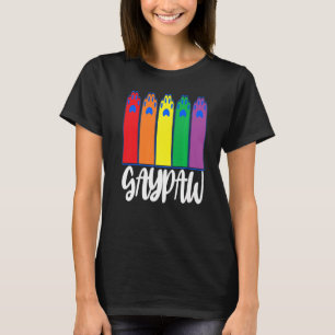 Camiseta Animais de gaypaw também gostam de variedade e amo