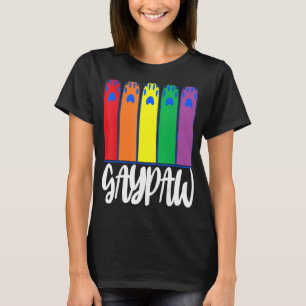 Camiseta Animais de gaypaw também gostam de variedade e amo