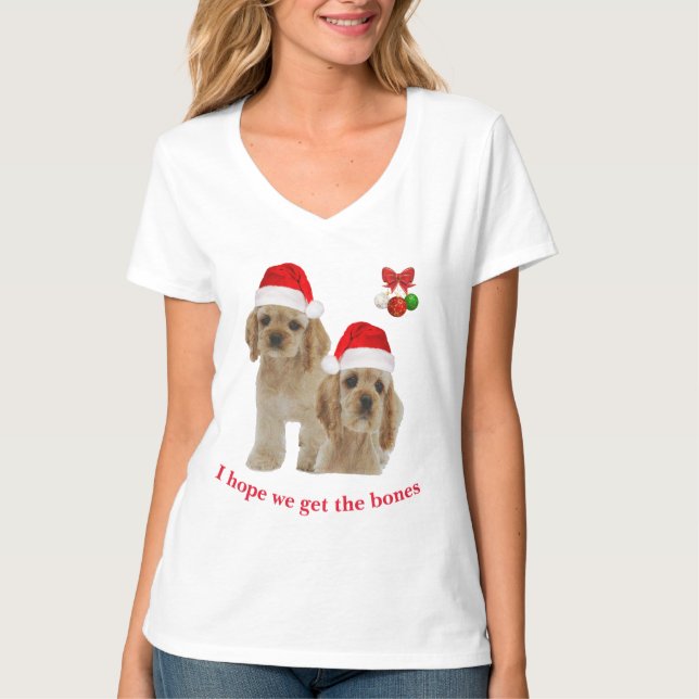 Camiseta Animais de Natal (Frente)