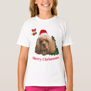 Camiseta animais de Natal