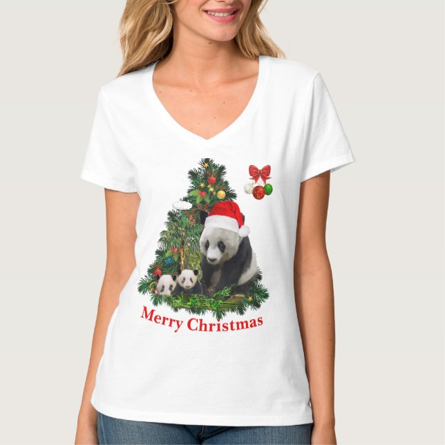 Camiseta animais de Natal (Frente)