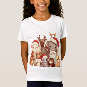 Camiseta Animais de Natal 3