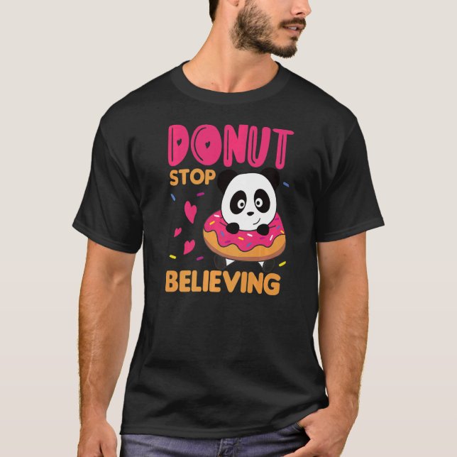 Camiseta Animais De Panda Doce Em Panda De Pasteira Doce De (Frente)