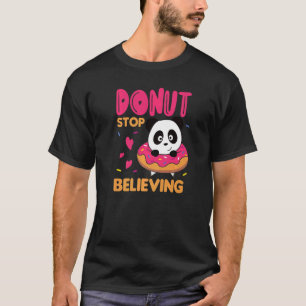 Camiseta Animais De Panda Doce Em Panda De Pasteira Doce De