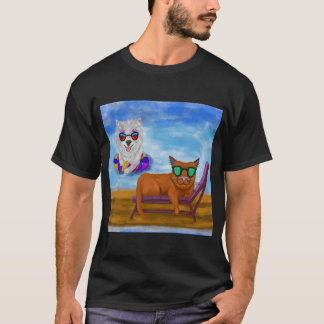 Camiseta Animais de piscina
