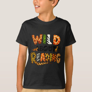 Camiseta Animais de zoológico loucos por ler livros amante 