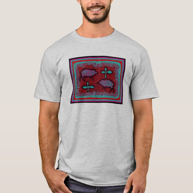 Camiseta Animais do Deserto do Sudoeste (Frente)