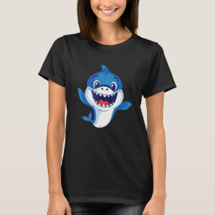 Camiseta Animais do Jardim Zoológico de Tubarão Cortado