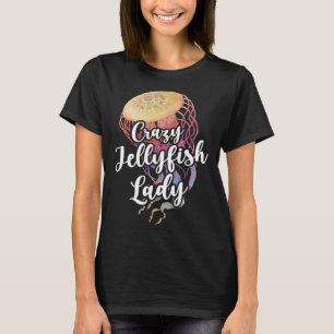 Camiseta Animais do Oceano de Água-Viva Tanque de Aquário Á