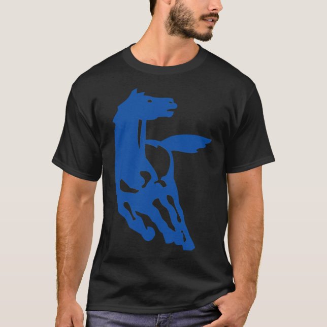 Camiseta Animais do tipo cavaleiro (Frente)