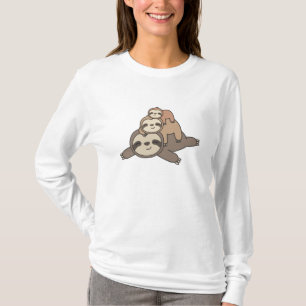Camiseta Animais Doce De Lama Para Crianças Dormindo