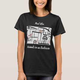 Camiseta Animais em um gabinete de Paul Klee T-Shirt