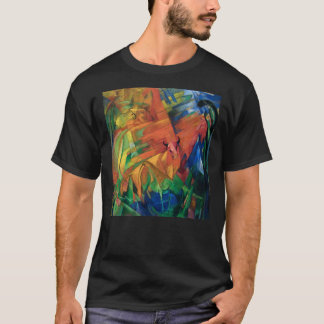 Camiseta Animais Em Uma Paisagem (1914) Por Franz Marc