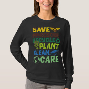 Camiseta Animais Emergentes Abelhas de Salvamento de Animai