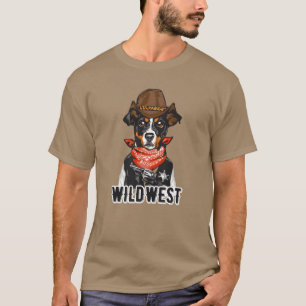 Camiseta Animais Engraçados do Velho Oeste vintage