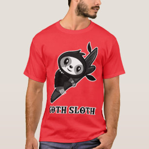 Camiseta Animais Engraçados Lama Gótico