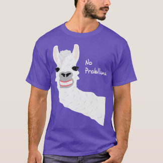 Camiseta Animais Engraçados Para Amantes de os animais Lama