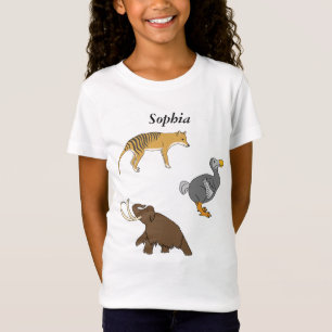Camiseta Animais Extintos