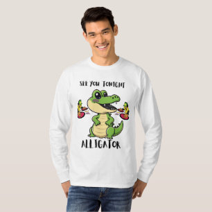 Camiseta Animais Festa Jacaré