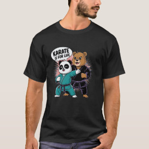 Camiseta Animais Fofos de Karatê- Artes Marciais Japonesas