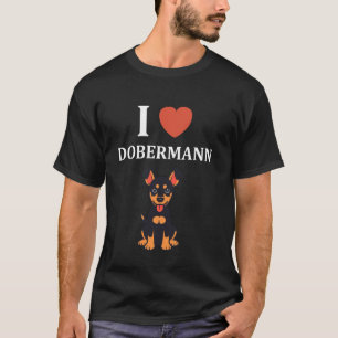 Camiseta Animais fofos pequenos simples cão minimalista eu