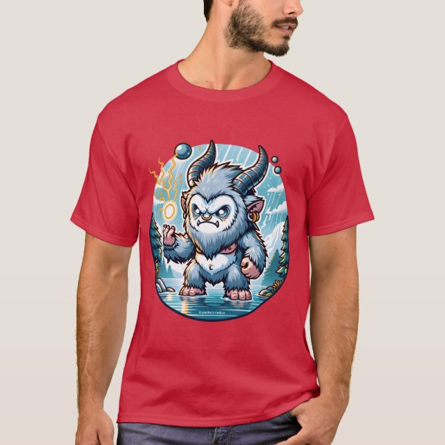 Camiseta animais lendários thunderous silverclassic camiset (Frente)