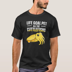 Camiseta Animais Marinhos Cuttlefish para um Choco 3