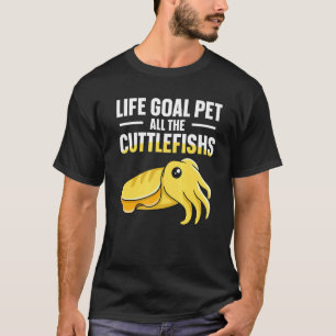 Camiseta Animais Marinhos Cuttlefish para um Choco 4