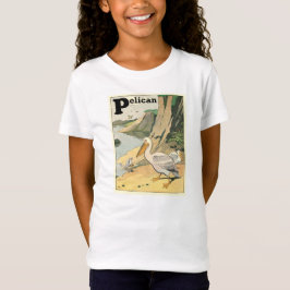 Camiseta Animais Pelicanos do Alfabeto
