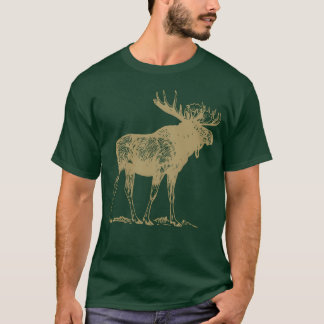 Camiseta Animais Presente de Alce
