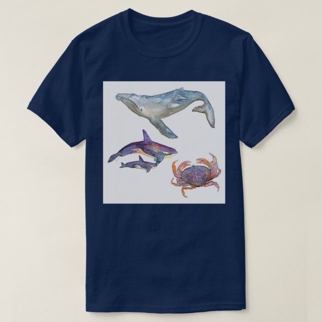 Camiseta Animais Puget Sound (Frente do Design)