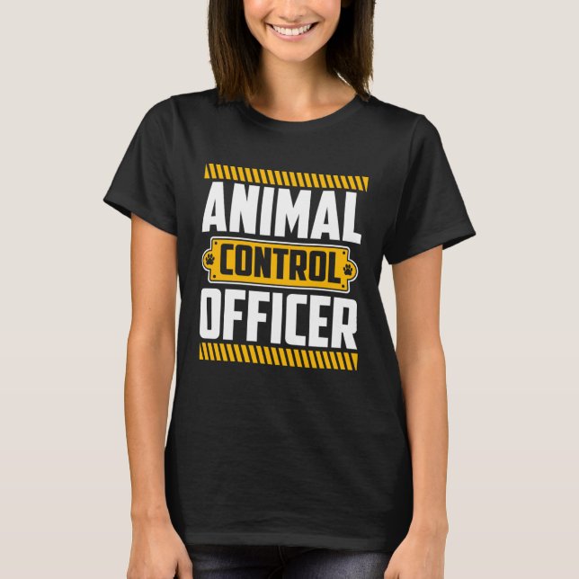 Camiseta Animais Que Dizem "Hund Rescution" ao Responsável  (Frente)
